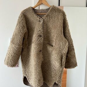 Milena Silvano Shearling coat